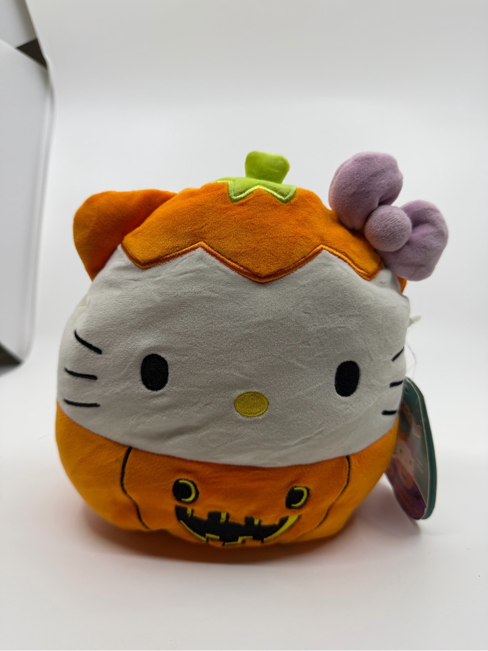 Hello Kitty Squishmallows Halloween Pumpkin 8” Plush 2024 w/ Tag